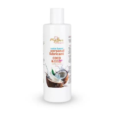 2в1 лубрикант та масажний гель - MyLove Aroma Series Intim&Massage Coco, 300 мл