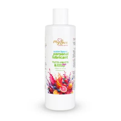 2в1 лубрикант та масажний гель - MyLove Aroma Series Intim&Massage Tutti-Frutti, 300 мл
