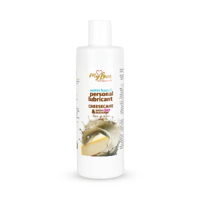 2в1 лубрикант та масажний гель - MyLove Aroma Series Intim&Massage Cheesecake, 300 мл