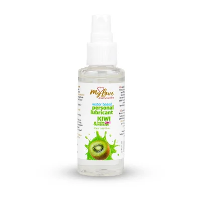 2в1 лубрикант та масажний гель - MyLove Aroma Series Intim&Massage Kiwi, 50 мл