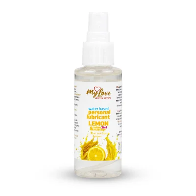 2в1 лубрикант та масажний гель - MyLove Aroma Series Intim&Massage Lemon, 50 мл