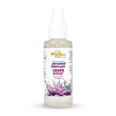 2в1 лубрикант та масажний гель - MyLove Aroma Series Intim&Massage Grape, 50 мл