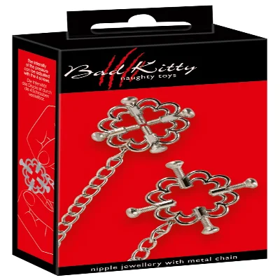 Затискачі для сосків - Bad Kitty Nipple Jewellery
