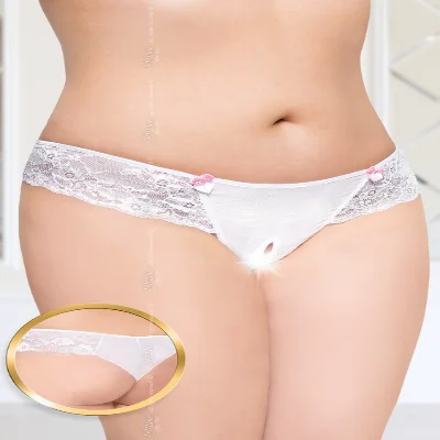 Жіночі трусики - Panties 2424, white XL