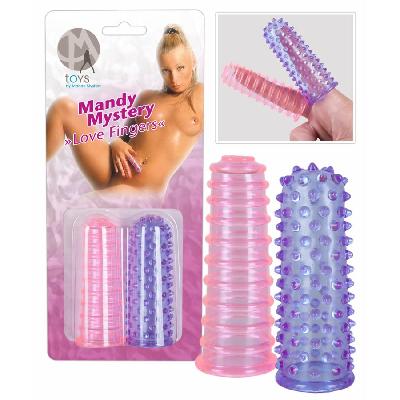 Насадки на палець - Mandy Mystery Love Fingers, 2 шт.