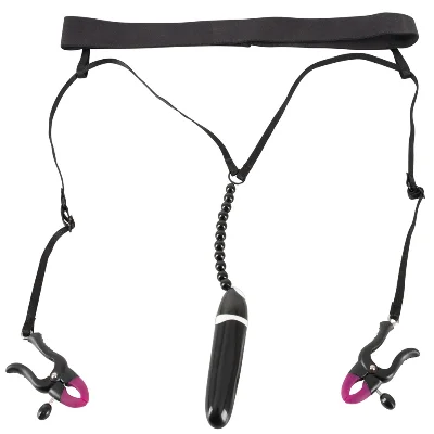 Затискачі для клітора - Bad Kitty Spreader String with