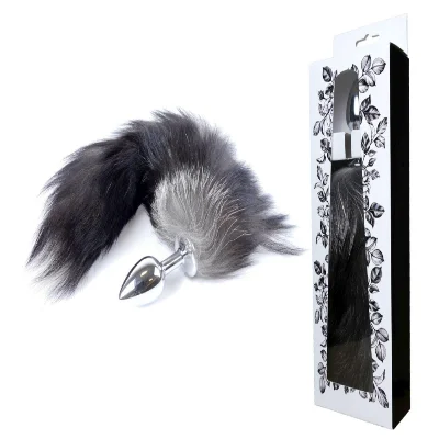 Анальна пробка - Fox Tail Black 2XL
