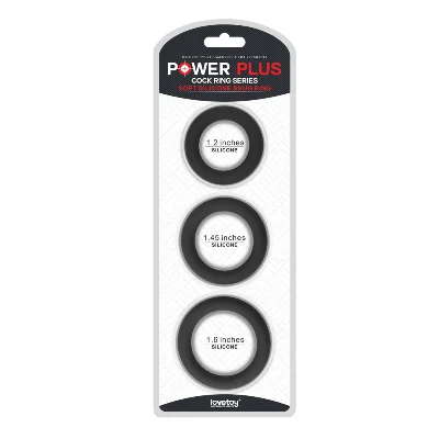 Ерекційні кільця - Power Plus Soft Silicone Snug Ring Black