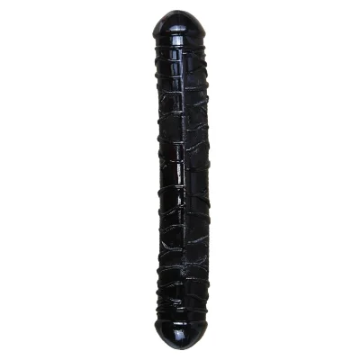 Двосторонній фалоімітатор - Flexible Double Dong Black