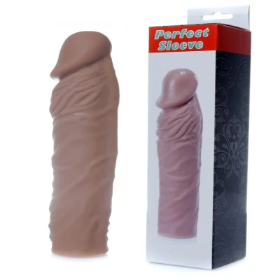Насадка на член - Perfect Sleeve Mulatto +7 см
