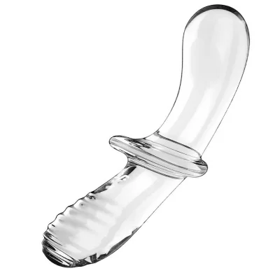 Фалоімітатор - Satisfyer Double Crystal Transparent