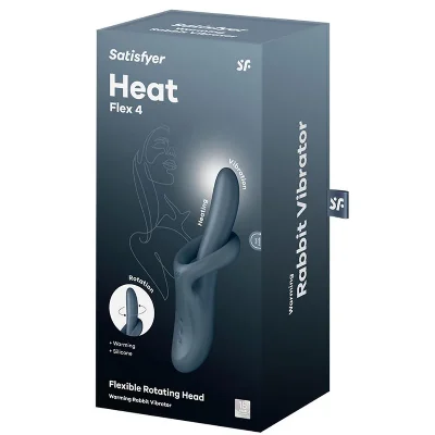 Вібратор - Satisfyer Heat Flex 4 Grey