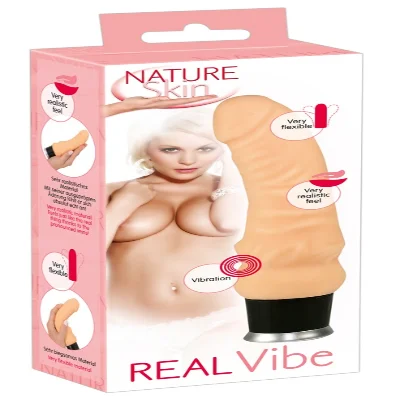 Реалістичний вібратор - Nature Skin Real Vibe