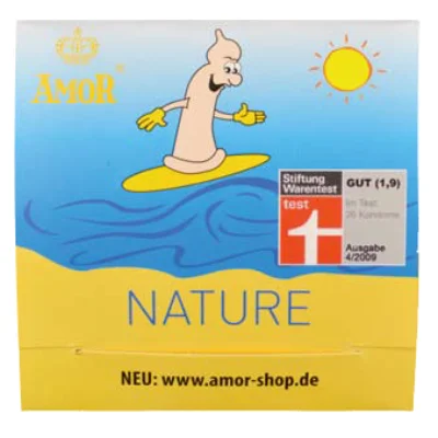 Презерватив - Amor Nature, 1 шт. (01.2027)