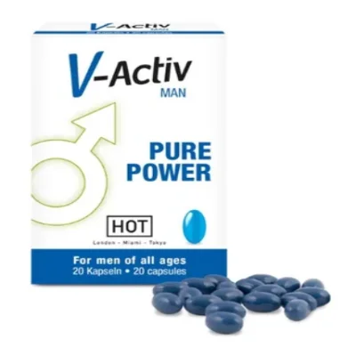 Таблетки для чоловіків - V-Activ Man Pure Power, 20 таб. (01.2027)