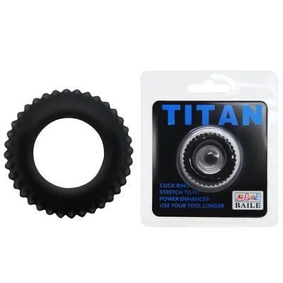 Ерекційне кільце - Titan Cock Ring Blue