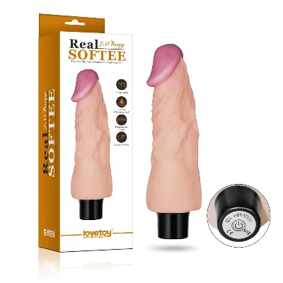 Реалістичний вібратор - Reel Softee Vibrator 7"