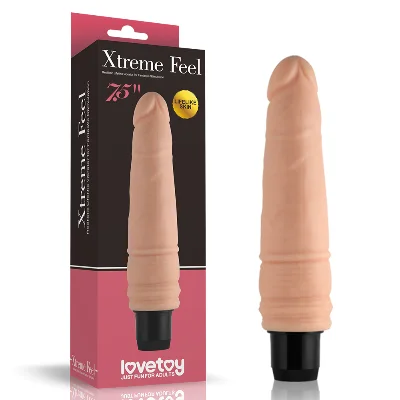Реалістичний вібратор - Xtreme Feel Vibrator Flesh 7.5"