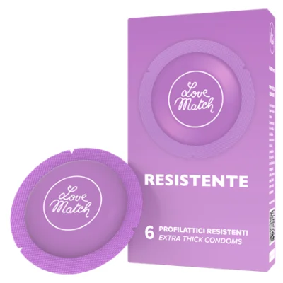 Презервативи - Resistente (Strong), 6 шт.