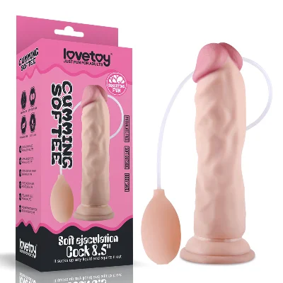 Фалоімітатор - Soft Ejaculation Cock 8.5"