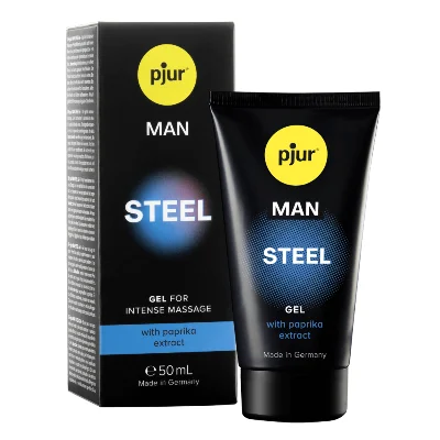 Збуджуючий гель - Pjur Man Steel Gel, 50 мл