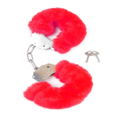 Наручники - Fetish Boss Series Furry Cuffs Red