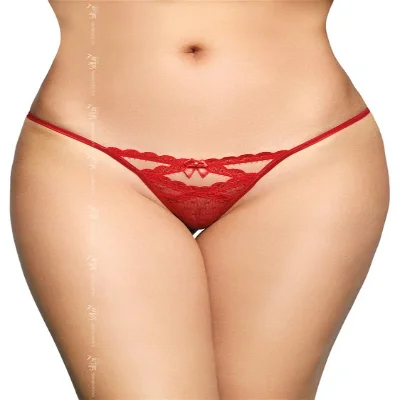 Жіночі стрінги - G-String 2494, red S/M