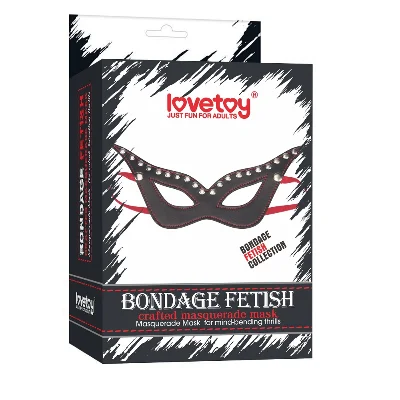 Маска - Bondage Fetish Crafted Masquerade Mask
