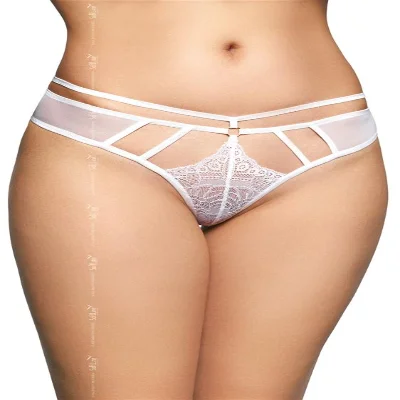 Жіночі стрінги - G-String 2490, white M/L