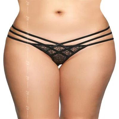 Жіночі стрінги - G-String 2492, black M/L
