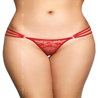Жіночі стрінги - G-String 2498, red S/M