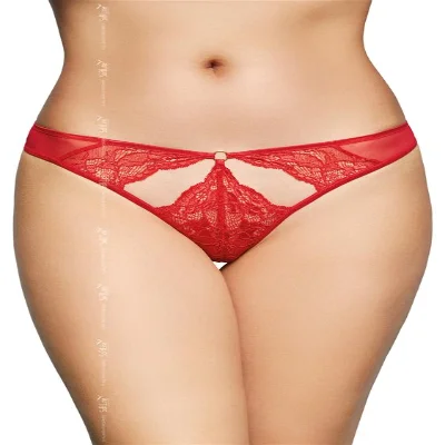 Жіночі стрінги - G-String 2497, red M/L