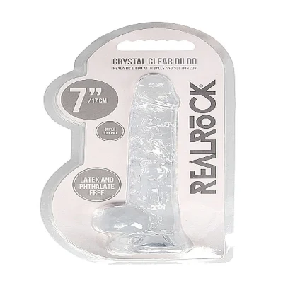 Фалоімітатор - Realrock Dildo 7" Transparent