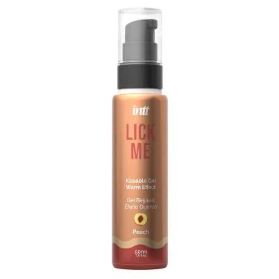 Лубрикант - Intt Lick Me Peach Kissable Gel With Warm Effect, 50 мл