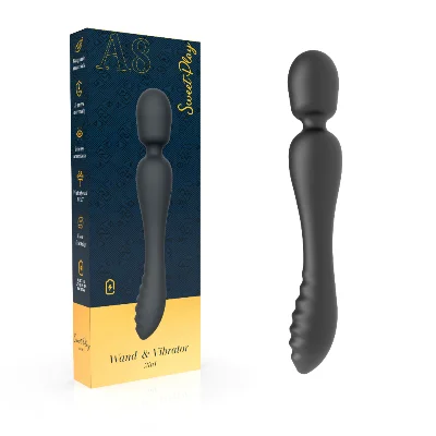 Вібратор - Erospace Sweet Play Wand & Vibrator 2in1 A8