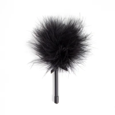 Пір'їнка - Mini Black Feather Tickler