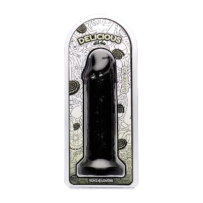 Фалоімітатор з ароматом лакриці - Toyz4lovers Delicious Dildo Liquorice, 25 см