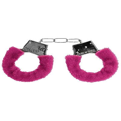 Наручники - Ouch! Beginner's Handcuffs Furry Pink
