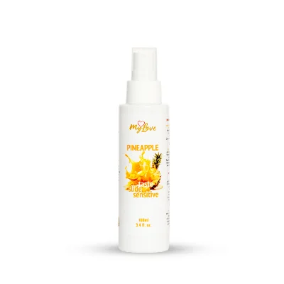 Інтимний гель-лубрикант - MyLove Taste Slide Sensitive Pineapple, 100 мл