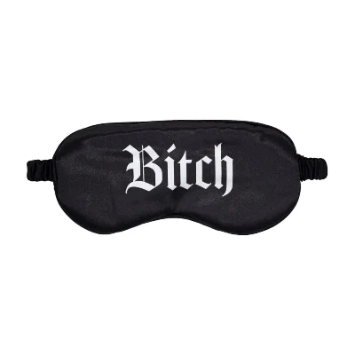 Маска на очі - Ouch! Satin Blindfold Bitch Black