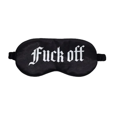 Маска на очі - Ouch! Satin Blindfold Fuck Off Black