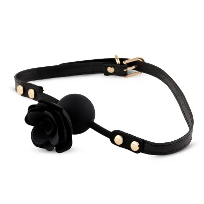 Кляп - Black Rose Ball Gag