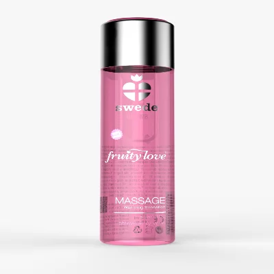 Масажна олія - Swede Fruity Love Sparkling Strawberry Wine, 60 мл