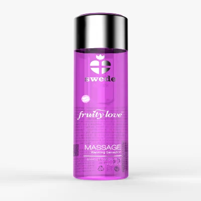 Масажна олія - Swede Fruity Love Sweet Raspberry Rhubarb, 120 мл