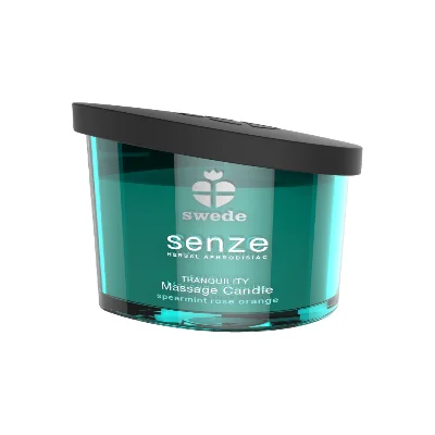 Масажна свічка - Swede Senze Tranquility Spearmint Rose Orange, 150 мл (07.2027)