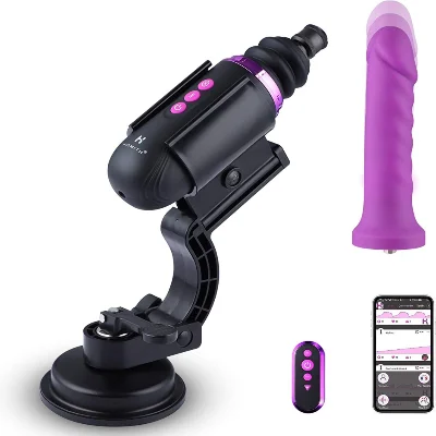 Міні секс-машина Hismith Mini Capsule Sex-Machine with Strong Suction Cup (м'ята паковання)