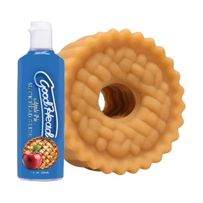 Набір для мінету Doc Johnson GoodHead Apple Pie Blowjob Set (поріз на пакованні)