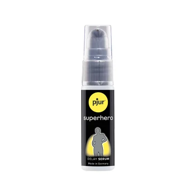Сироватка-пролонгатор pjur Superhero Delay Serum 20 мл, створює ефект плівки, без оніміння