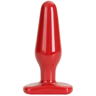 Анальна пробка Doc Johnson Red Boy - Medium 5.5 Inch, макс. діаметр 4 см