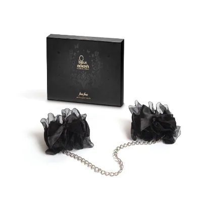 Наручники Bijoux Indiscrets - Frou Frou Organza handcuffs, атлас і органза, подарункове паковання
